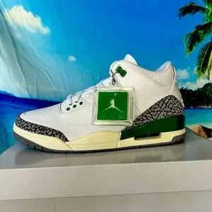 Jordan | Shoes | Jordan 3 Retrolucky Green 223 Womens 0mens  display picture 2